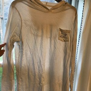 White beach cover up vineyard vines